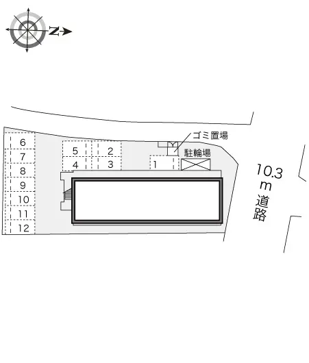 ★手数料０円★紀の川市西大井　月極駐車場（LP）